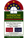WERS Windows Energy Rating Label 
